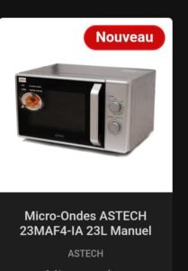 Micro-ondes Astech 23MAF4-IA 23l Manuel